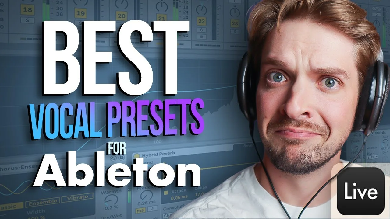 The 5 Best Free Vocal Presets for Ableton! - Vocal Presets tutorial by Music By Mattie