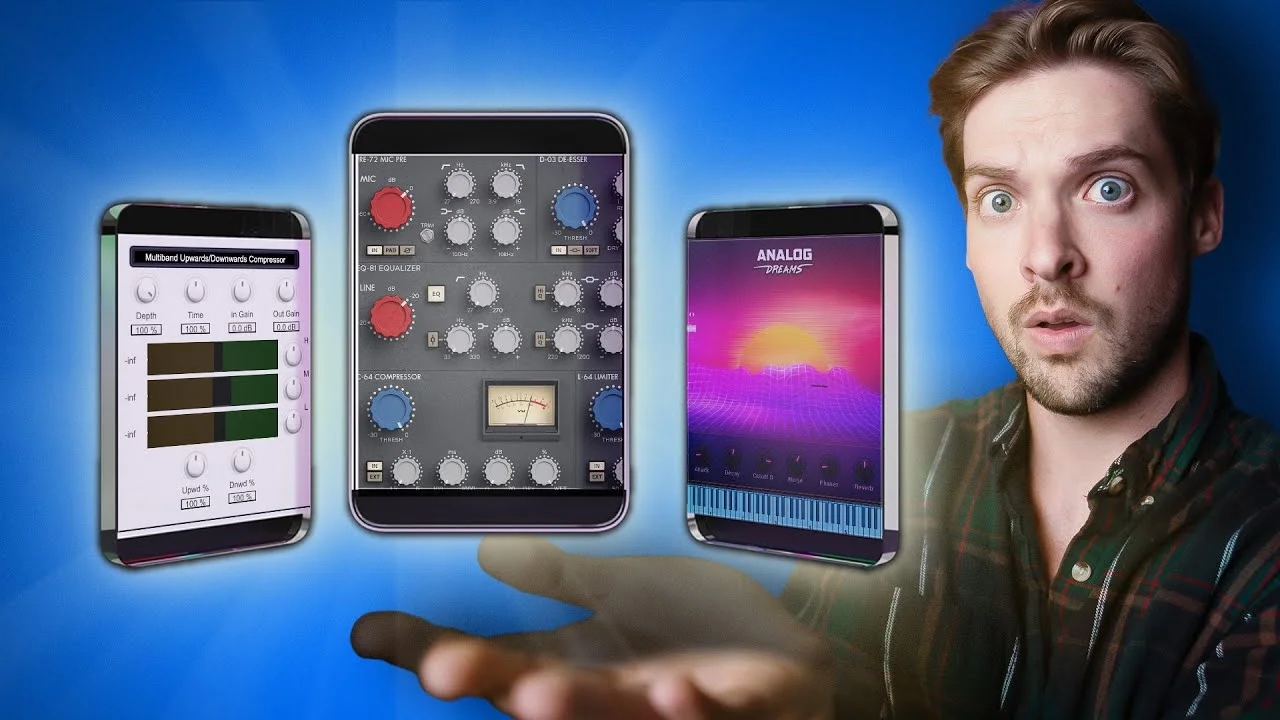 The 15 Best FREE Audio Plugins Ever Made! [2024 Update] - Music Production tutorial by Music By Mattie