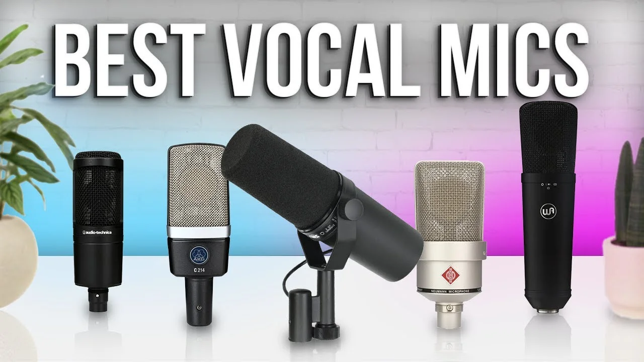 The Best Microphones for Vocals (With Sound Tests!) - Recording tutorial by Music By Mattie