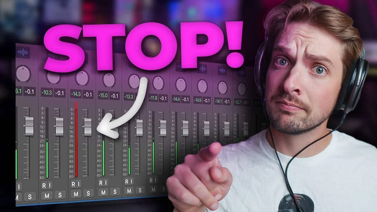 How I Gain Stage My Tracks for Maximum Clarity! - Mixing tutorial by Music By Mattie