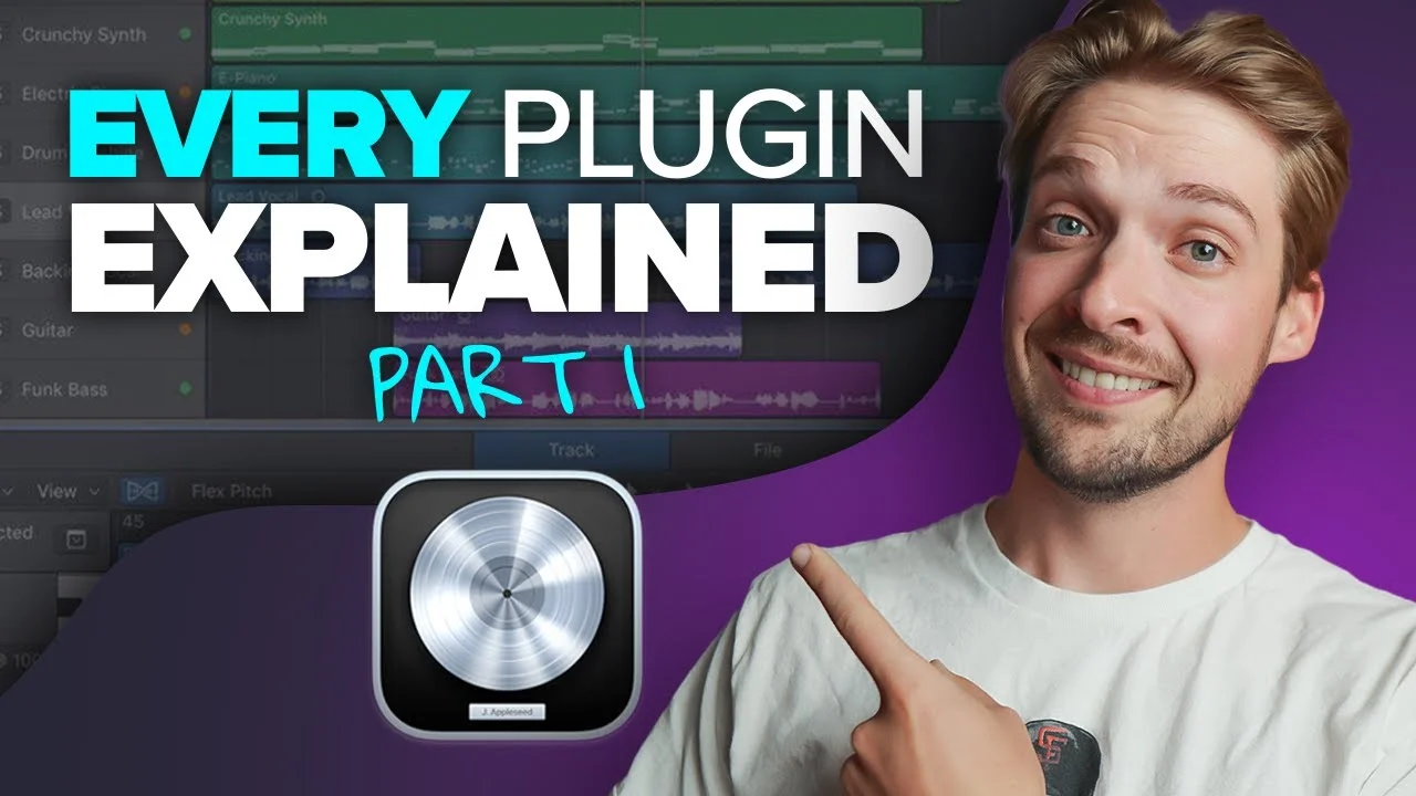 Pro Producer Explains Every Plugin in Logic Pro 11 [Part 1] - Logic Pro tutorial by Music By Mattie